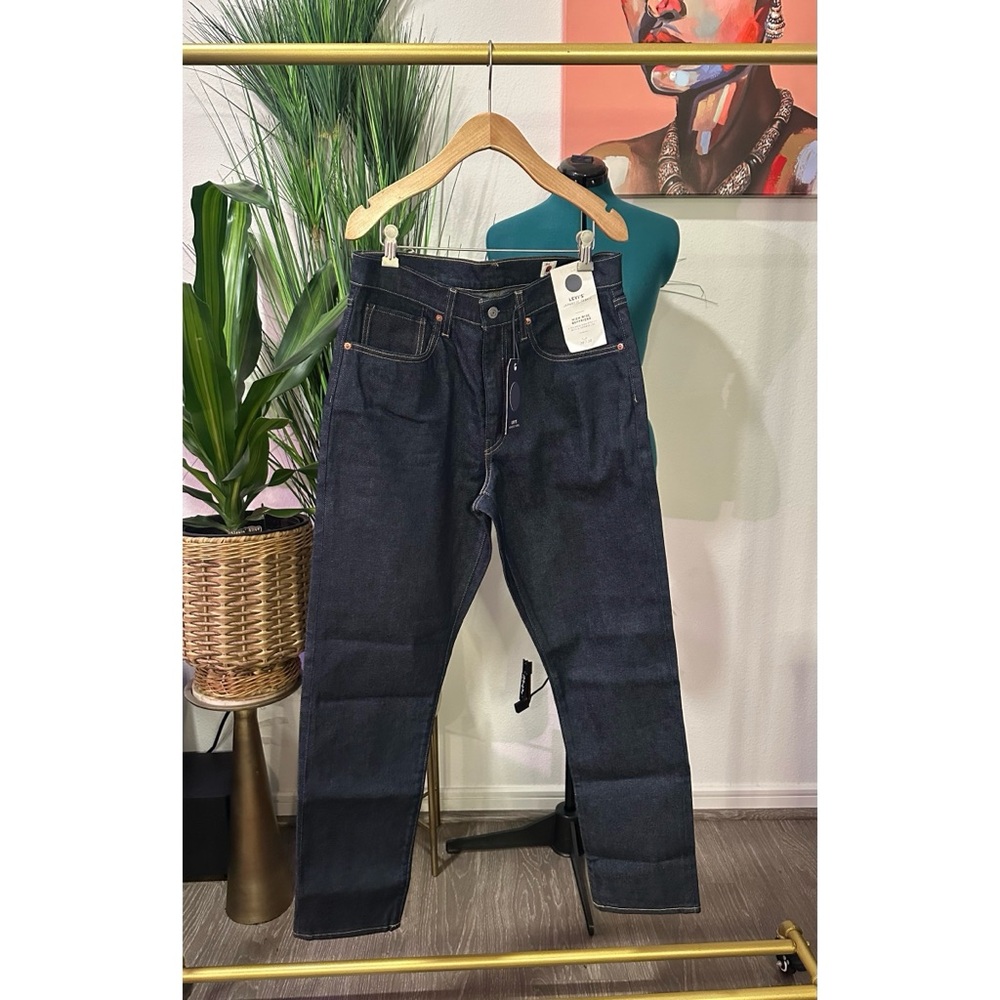 Levi’s Japanese Fabric High Rise Boyfriend Jeans - 30 x 30 - Picture 3 of 17